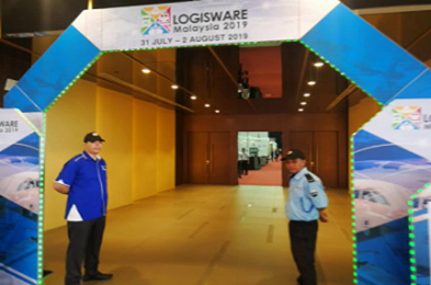 mima forklift a participé à logisware malaysia 2019